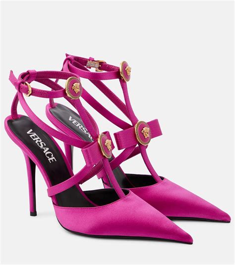 versace four blocks|Versace gianni bow pumps.